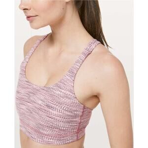 Lululemon Energy Bra Strappy Athletic Yoga Pilates Athleisure Sz 4